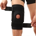 thumbnail image 2 of 1PCS Men Women Knee Support Brace Adjustable Open Patella Knee Pad Protector Guard for Gym Workout Sports Arthritis Joint Pain, 2 of 5