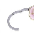 thumbnail image 3 of 1Pc Rose pattern folding bag handbag tote table hanger hook holder purse hanger, 3 of 8