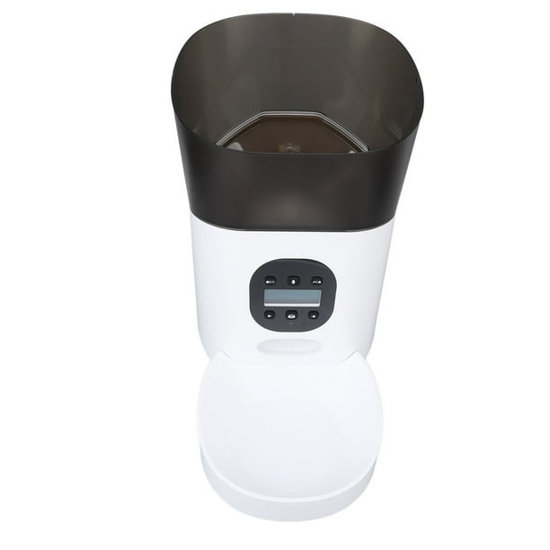 Auto Dog Food Dispenser Up To 6 Meals Per Day Replenished Automatic Pet Feeder 5L With Recording Timing Quantitative Function For Indoor