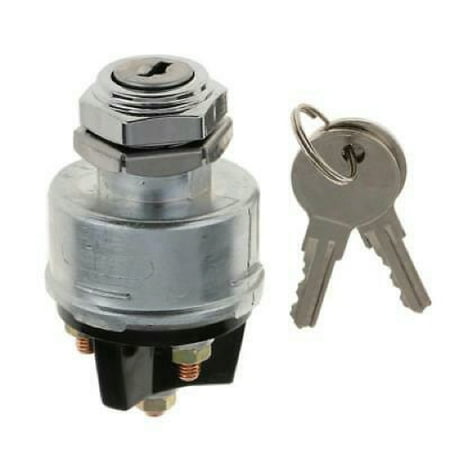 New Ignition Lock Cylinder 4 Position Switch fit 46-58 Jeep Willy -