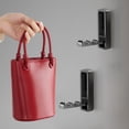 thumbnail image 4 of Wdhugt Foldable Wall Mount Hook Retractable Heavy Duty Hanger For Bathroom Closet Entryway Kitchen Space Saving Design A, 4 of 7