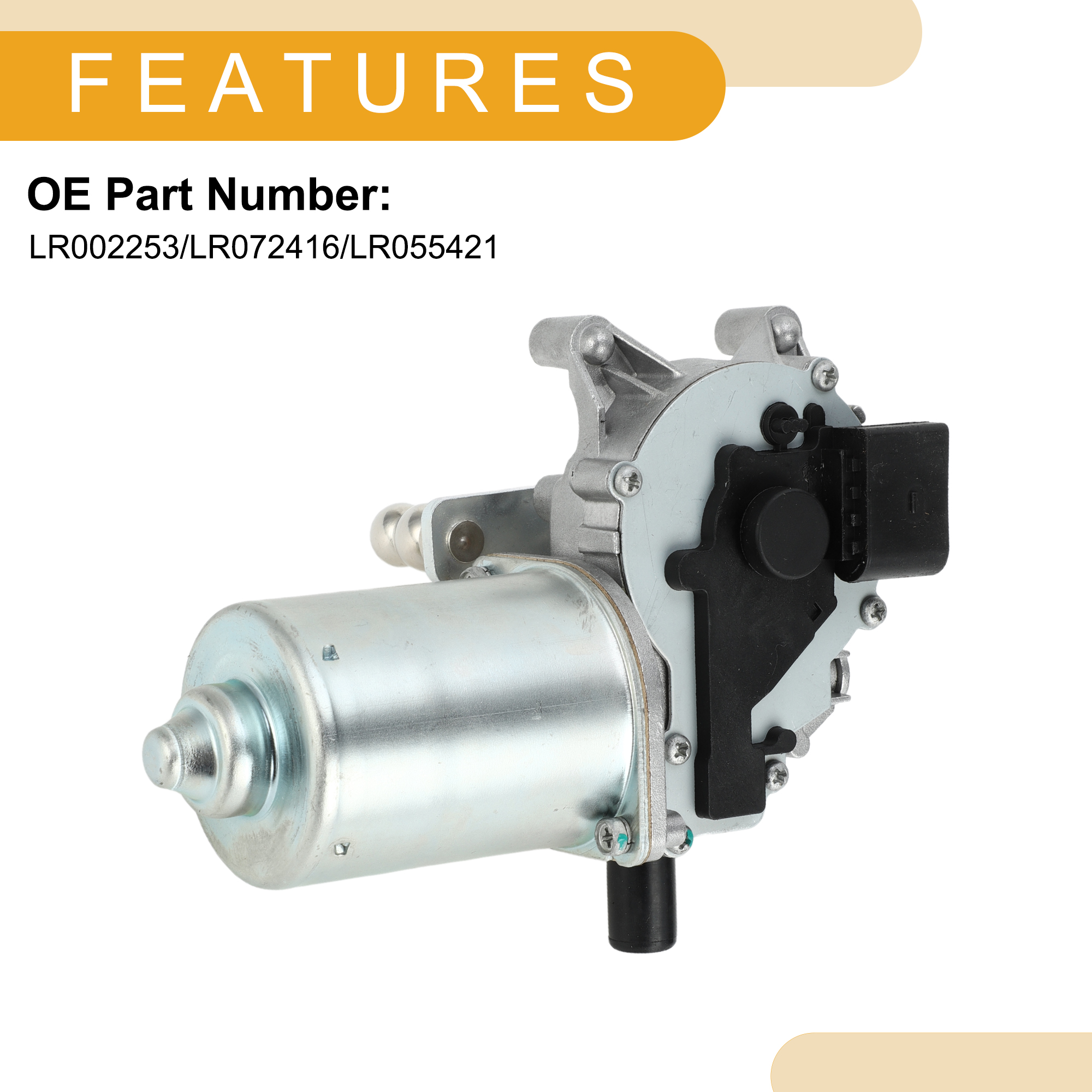 LR002253 Windshield Wiper Car Motor Wiper Motor LR072416 Compatible With Land Rover Freelander L359 OEM: LR002253, LR055421, LR055421 - View #11