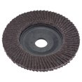 thumbnail image 3 of Unique Bargains 4 Inch Flap Disc 80 Grit Sanding Grinding Wheels Silicon Carbide Abrasive 10 Pack, 3 of 5