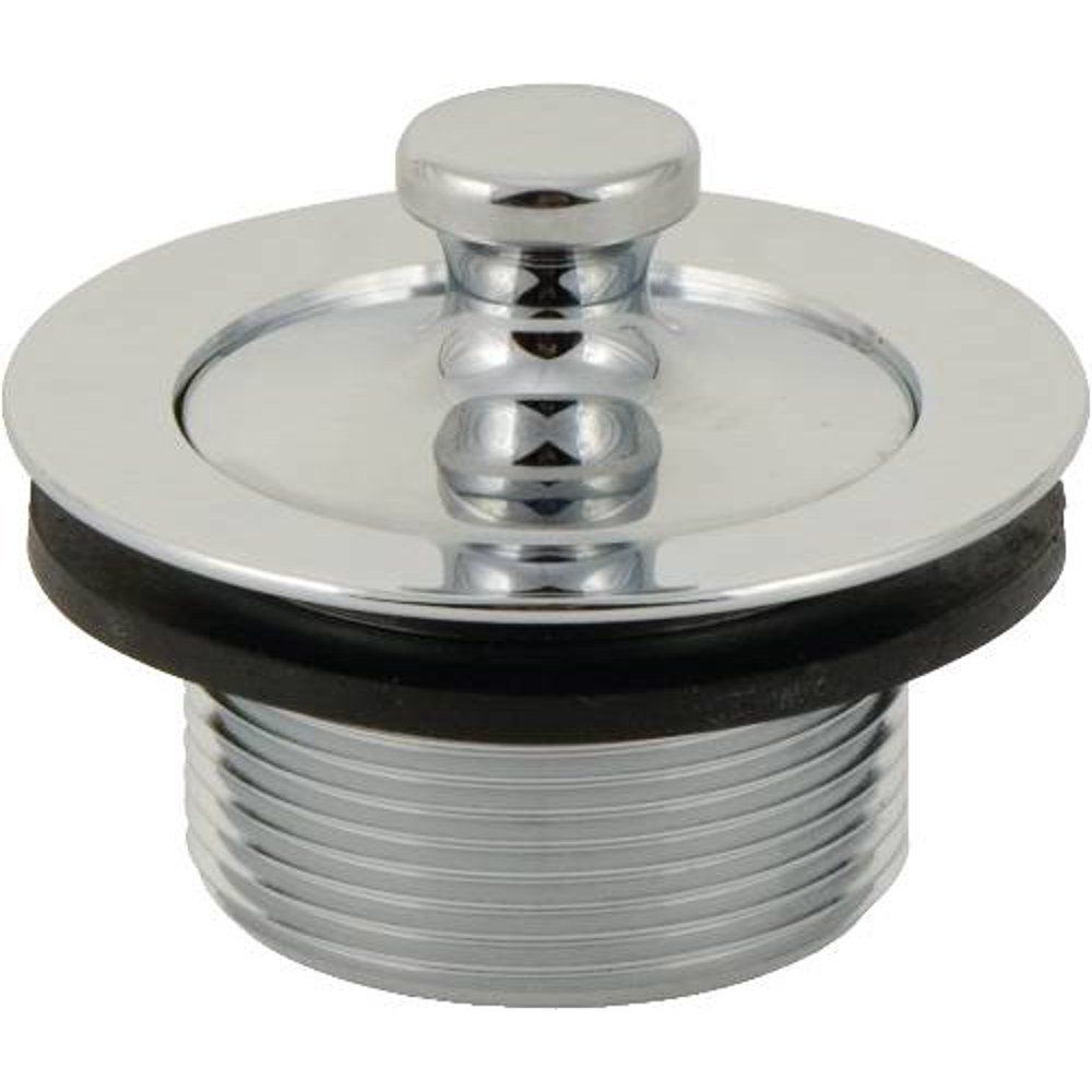 LIFTANDTURN TUB STOPPER ASSEMBLY FOR GERBER®, 17/8", 11.5 TPI, POLISHED CHROME per 4 Each