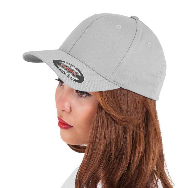 Flexfit - Gorra diseño cepillado (Púrpura)