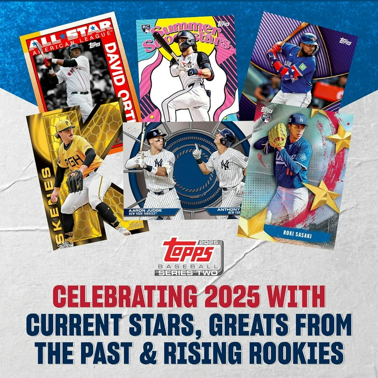 2025 Topps Baseball Series 2 Factory Sealed Value Box
