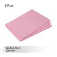 thumbnail image 3 of Uxcell 5Pcs EVA Foam Sheets 2mm Thickness for Art Crafts DIY Pink 2mm, 3 of 7