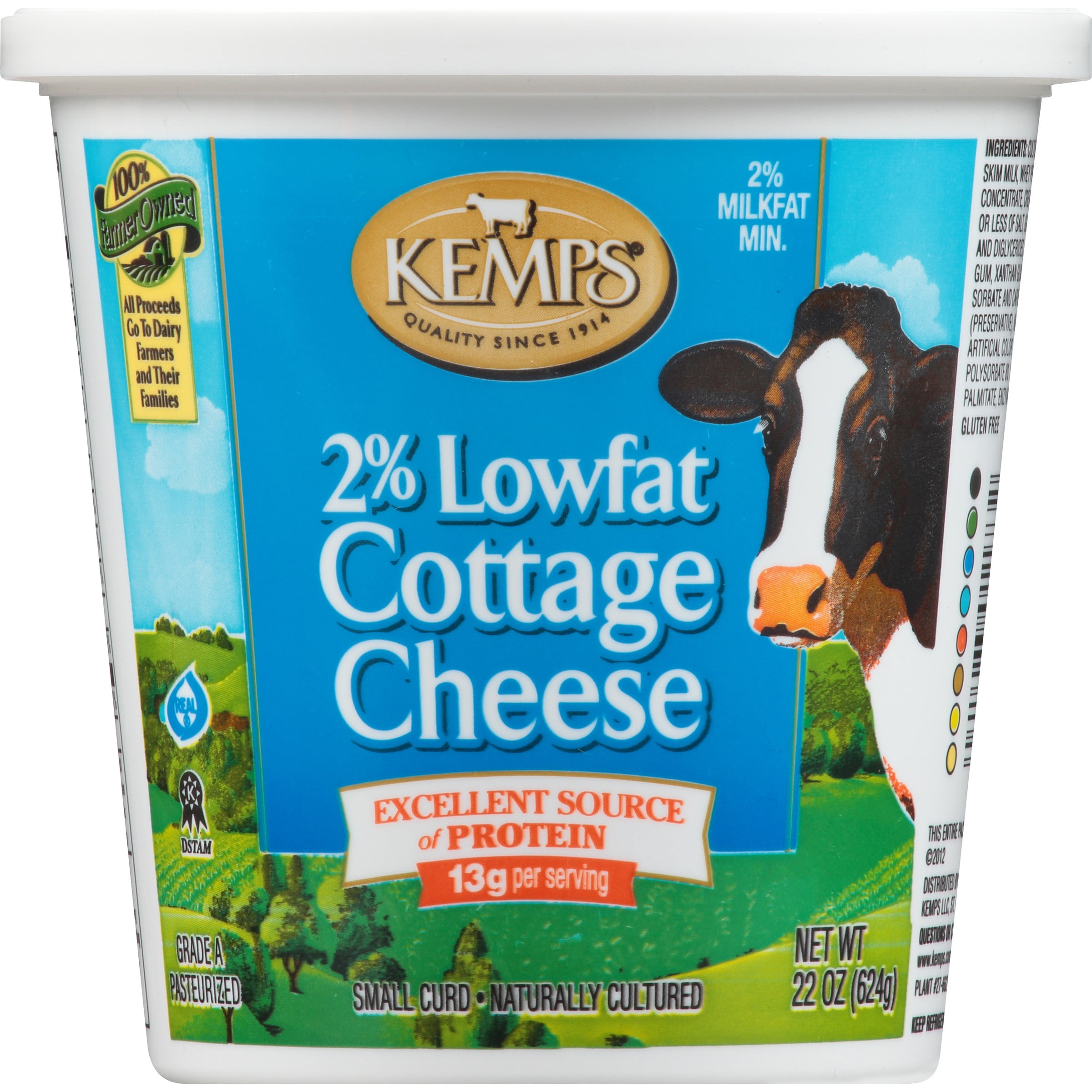Kemps Kemps Cottage Cheese 22 Oz Walmart Com
