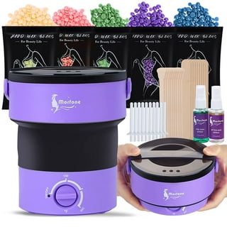Salon Sundry Portable Electric Hot Wax Warmer Machine for Hair Removal - Purple