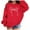 Red, variant on Girls Sweatshirt Teen Hoodies Pullover Tops Sweaters & Hoodies Comfortable Printed Sweatshirts Tops Pocket Pullover Hoodies Cute Pattern Print Sweatshirts for Girls Trendy