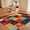 3, variant on Bold Geometric Patchwork Area Rug with Bright Multicolor Squares Non Slip Floor Carpet for Nursery Bedroom Living Room