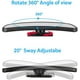 thumbnail image 5 of 2Pcs 360 Rotate Blind Spot Mirror, Linkstyle Adjustabe Waterproof HD Glass Blind Spot Side Mirror 360 Wide Angle Side Rear View Mirror for Car Truck S, 5 of 5