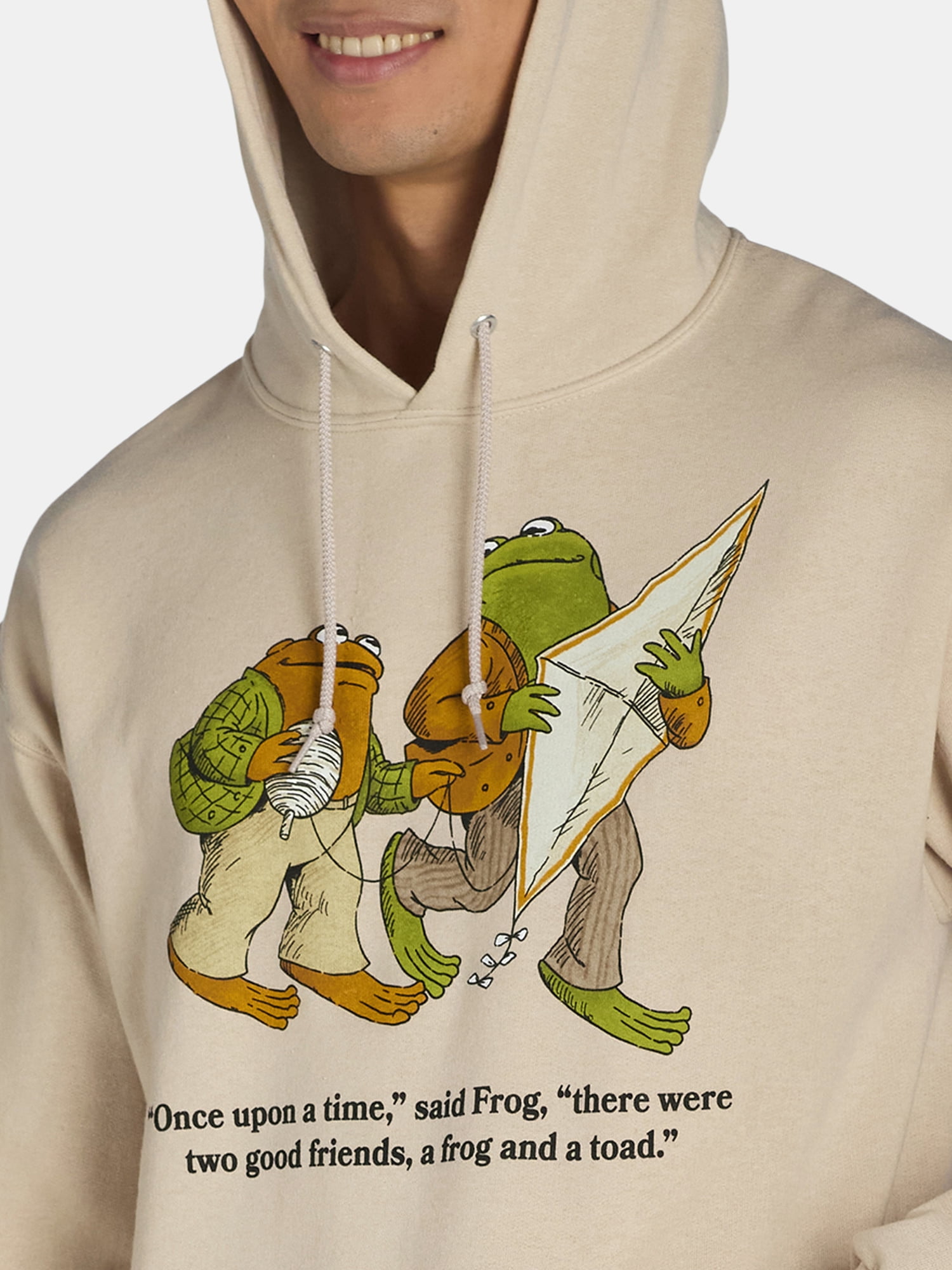 Frog and Toad Men's & Big Men's Kite Pullover Hoodie Sweatshirt, Sizes XS-3XL