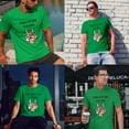 thumbnail image 3 of Greenyef Graphics I Paused My Game to Be Here Video Gamer Gift for Men Teenagers Gaming Funny Graphic T-Shirt Style-25 (Antique Irish, X-Large), 3 of 6