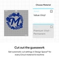 thumbnail image 4 of Vinilo Permanente Cricut Valor Negro Brillante 30,5x305 cm, 4 of 7
