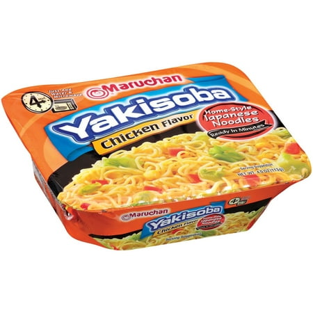 CHICKEN FLAVOR YAKISOBA, CHICKEN