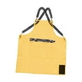 thumbnail image 1 of Tablier Imperméable pour Coiffeur, Tablier Multifonction Doux en TPU Robuste pour Fleurs Orange, 1 of 8