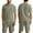 Army Green(2025), variant on Yiliang Mens Co Ord Set Modern Fit T Shirt and Pants Street Style Matching Outfit
