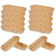 thumbnail image 4 of Shisuyan 100 Pcs Moule à Gâteau Jetable de Qualité Alimentaire en Forme de Bateau Plateau de Cuisson Plat à Gâteau Non Collant, 4 of 9