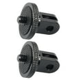 thumbnail image 1 of 2PCS Tripod Mount Adapter with 1/4 inch 20 Threaded Screw Action Camera Adapter, 1 of 5