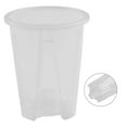 thumbnail image 4 of Lierteer Clear Plastic Orchid Pots With Holes Transparent Flower Pot for Succulents Plants Garden Balcony Office 4 Sizes Available 10cm, 4 of 9