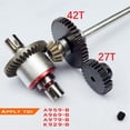 thumbnail image 3 of Metal Main Axle Central Drive Shaft Differential Gear Set for A959-B A969-B A979-B 1/18 RC Car Upgrade Parts, 3 of 6