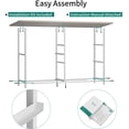 thumbnail image 2 of YINTATECH Dresser with 5 Drawers - Fabric Storage Tower, Organizer Unit for , Living Room, Hallway, Closets - Sturdy Steel Frame, Wooden Top & Easy Pull Fabric Bins, 2 of 9