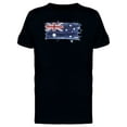 thumbnail image 1 of Brush Painting Of Australia Flag T-Shirt Men -Image by Shutterstock, Male 3X-Large, 1 of 2
