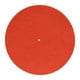thumbnail image 1 of Alfombrilla para plato giratorio, alfombrilla para fonógrafo, protectora de 12 pulgadas y 3 mm Naranja, 1 of 9