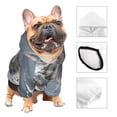 thumbnail image 3 of Balery Majestic Snowy Wolf Sudadera con Capucha para Perros Pequeños – Ropa para Mascotas, Disfraz para Perros y Gatos, Ideal para Fiestas y Cosplay-Medium, 3 of 7
