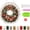 Christmas Pearl Diamond Painting Suncatcher - Holiday Wreath, variant on Christmas Pearl Diamond Art Hanging Ornament Kit, DIY Holiday Acrylic Suncatcher Decor, Christmas Window Wall Pendant, Handmade Craft Gift for Adults & Beginners (Holiday Wreath)