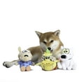 thumbnail image 4 of Nickelodeon Rocko's Modern Life 3 Piece Dog Toy Set | Rocko, Spunky, Heffer 6 Inch Dog Toy Figures, Squeaky Dog Toys from Nickelodeon | Nickelodeon Toys for Dogs, Squeak Dog Toys, 4 of 5