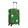 thumbnail image 3 of Uemuo Cute Santa And Ho Ho Ho Printed Washable Luggage Cover - Fashion Suitcase Protector Fits 18-32 Inch Luggage -Medium, 3 of 9