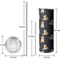 thumbnail image 5 of 20oz Goldendoodle Dog Skinny Tumblers Stainless Steel Tumbler with Lid and Straw,Vacuum Insulated Double Wall Travel Tumbler Cups with Cleaning Brush for Coffee,Tea, 5 of 6