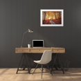 thumbnail image 3 of Lindsten, Christian 18x14 White Modern Wood Framed Museum Art Print Titled - Road In Sapderaysen Nationalpark-Sweden, 3 of 4