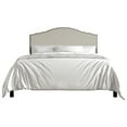 thumbnail image 2 of Castle Place 3-Piece Traditional King Size Bed with Bench and Nightstand, Warm Grey, 2 of 20