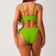 thumbnail image 3 of WILLBEST Traje de Baño con Mangas para Mujer, Traje de Baño de Talla Grande para Mujer, conjunto de Bikini Triangular de Dos Piezas con Espalda descubierta y Lazo, 3 of 3
