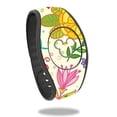 thumbnail image 1 of Skin Decal Wrap Compatible With Disney MagicBand 2 Flower Garden, 1 of 4