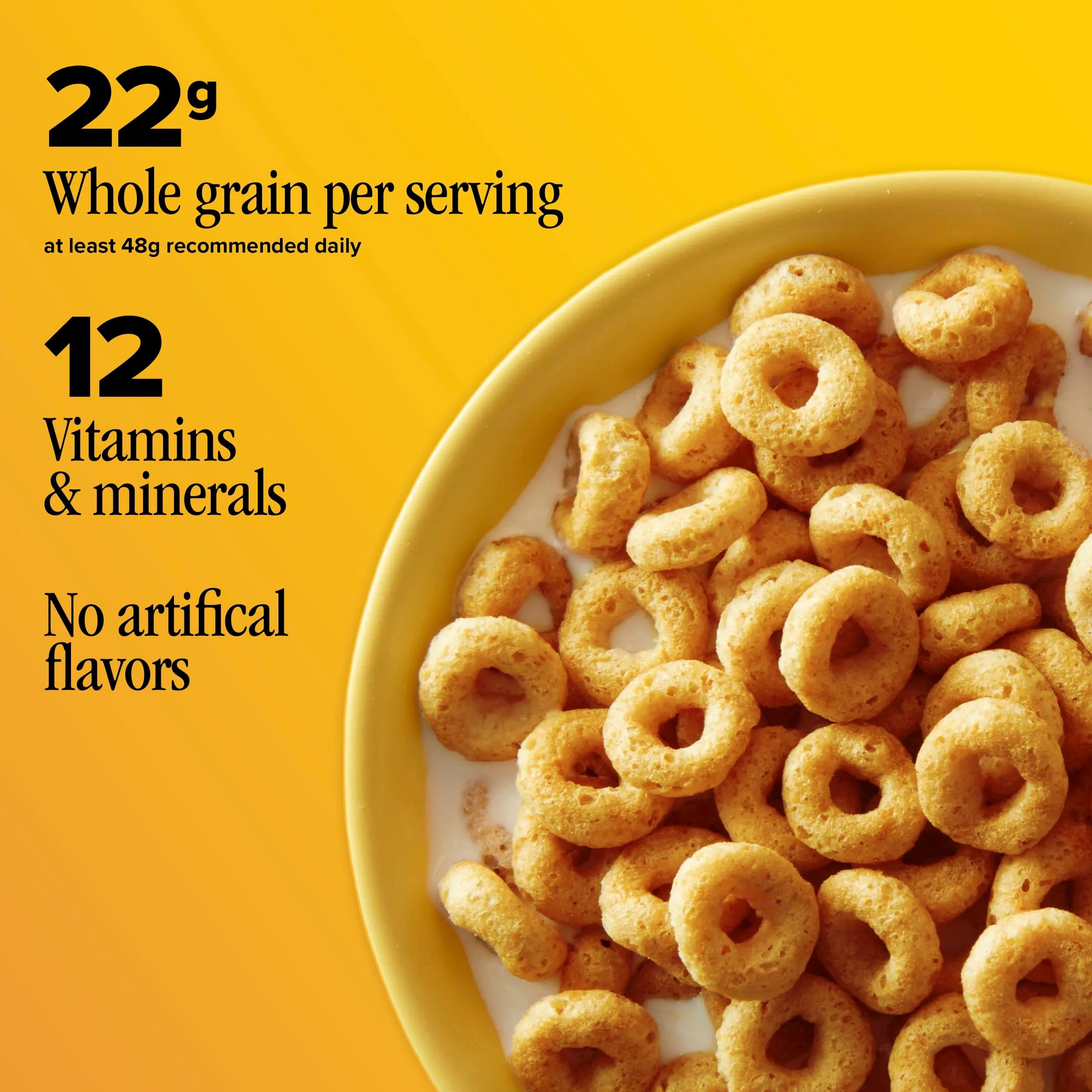 Pumpkin Spice Cheerios Gluten Free Breakfast Cereal, Whole Grain, Family Size, 18.5 oz