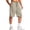 Khaki #1, variant on WULMLEO Men's Athletic Shorts with Pockets 11" Long Basketball Bottoms Lightweight Quick Dry Gym Workout Shorts for Training Black XL
