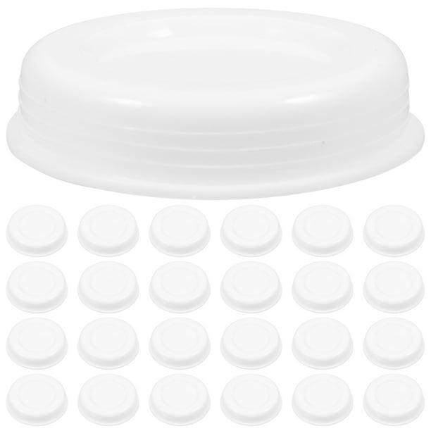 100 tapones de plástico para tubos de correo, tapones para tubos de papel de pintura, tapones para tubos de póster, tapones redondos