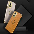 thumbnail image 3 of 6D Electroplating Crocodile Leather Case For OPPO A38, 3 of 5