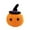 Orange3, variant on Handmade Crochet Wool Yarn Pumpkin Desk Ornament with Hat for Positive Autumn Halloween Fall Home Decorations