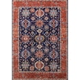 thumbnail image 1 of Ahgly Company Machine Washable Indoor Rectangle Industrial Modern Rosy Pink Area Rugs, 7' x 9', 1 of 7