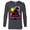 Charcoal Heather, variant on Marvel Spider-Man: Across the Spider-Verse Miguel Poster - Long Sleeve T-Shirt for Men - Customized-White