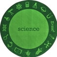 thumbnail image 4 of Joy Carpets 1912H-01 Science Stem Classroom Seating Round Rug  Green - 5 ft. 4 in., 4 of 7