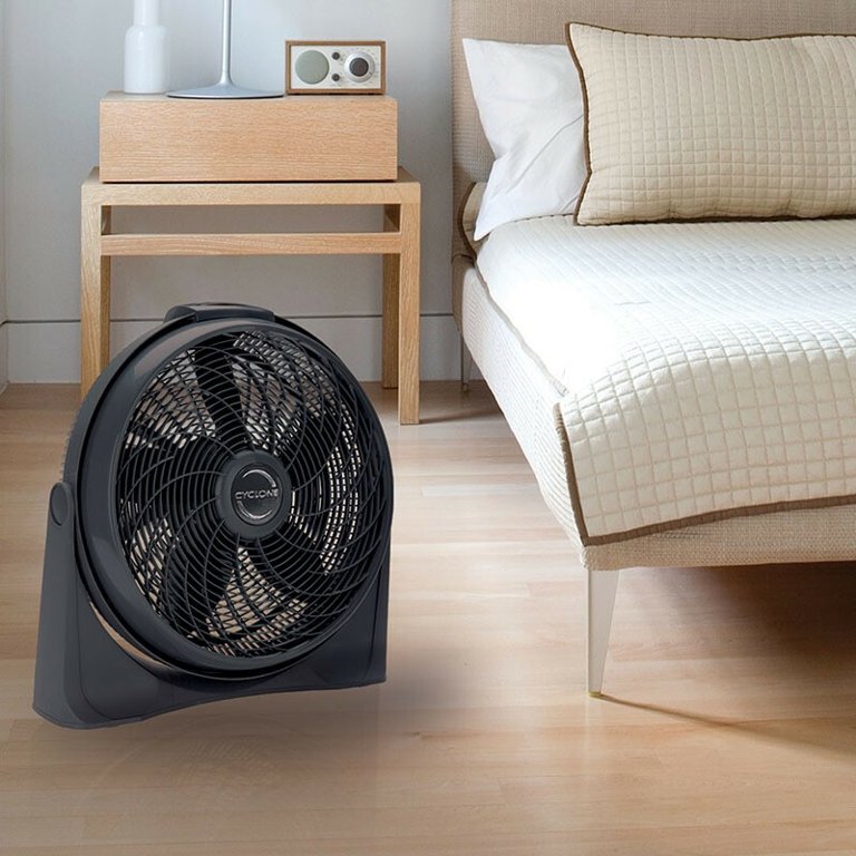 Lasko Cyclone Power Air Circulator with Remote Control, Black - Walmart.com