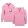 thumbnail image 6 of FUZHIQ Girl's Hoodie Long Sleeve Soft Sweatshirt Graphic Hoody Kids Cute Pullovers Top Clothes ,Size 3-14 Years, 6 of 6