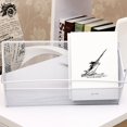 thumbnail image 3 of Metal Mesh Dorm Bedside Hanging Basket Wire Bookcase Shelf Rack Bunk Organizer, 3 of 10