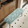 thumbnail image 3 of Whosucclay Panda Bamboo Heart Print Stretch Bench Cover, Anti Dust Dining Bench Slipcover Universal Bench Seat Cushion Covers Wear Resistant Bench Protectors for Bedroom, Kitchen, 3 of 7